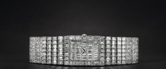 江诗丹顿Vacheron Constantin钻石链带腕,表型号Lord Kalla 成交价:207万